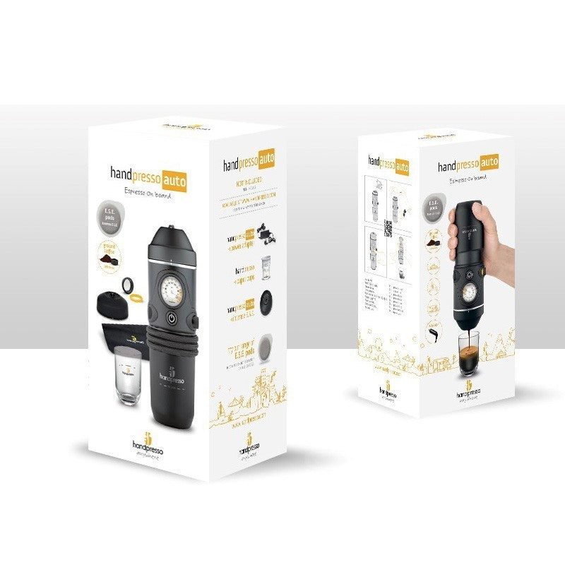 Handpresso, Espresso Machine For the Car, Black