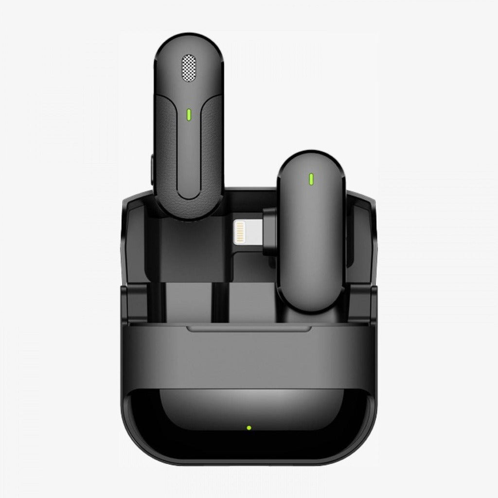 Green Lion Wireless Microphone Lightning Connector, Black