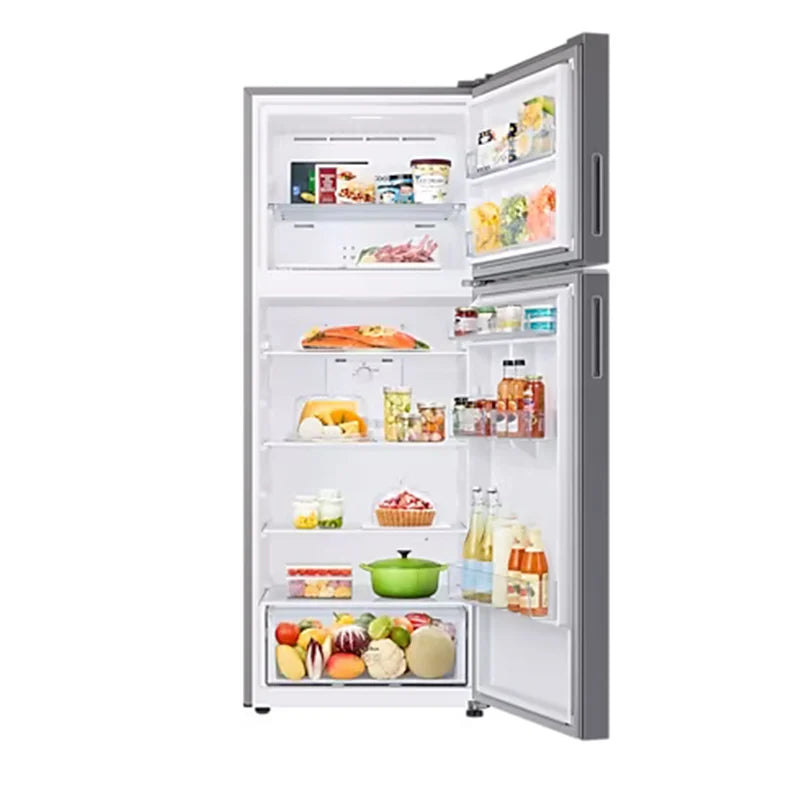 Samsung Top Mount Refrigerators Freezer With Bespoke Design, 460L Stainless Steel