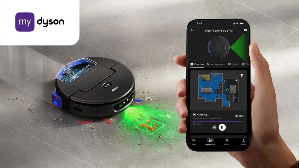 Dyson Spot+Scrub™ Ai Robot Vacuum Cleaner