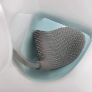 Joseph Joseph, Easy Store Butler Toilet Paper Holder Stand and Flex Toilet Brush with Shelf and Drawer, Stainless Steel