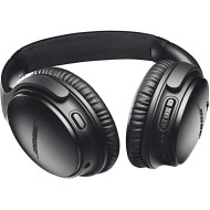 Bose, QuietComfort 35 II Wireless Bluetooth Headphones, Noise-Cancelling, Black / Silver