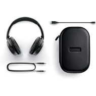 Bose, QuietComfort 35 II Wireless Bluetooth Headphones, Noise-Cancelling, Black / Silver