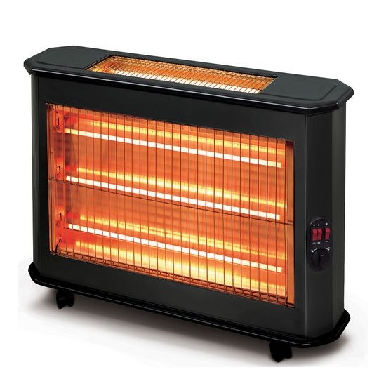 Kumtel, Electric Heater, 2800 Watts, Black