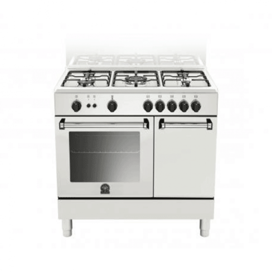 La Germania, Gas Cooker, 5 Burners, 90 CM, White