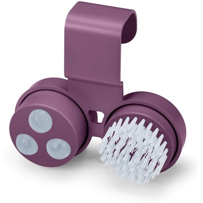 Beurer Foot Bath Spa, Water Tempering, Relaxing Vibration Massage & Bubble with Pedicure Attachments, 60 Watts, White