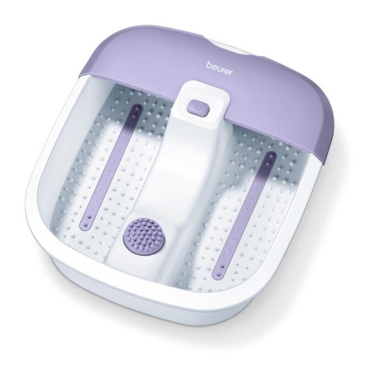 Beurer Classic Foot Spa, White & Purple