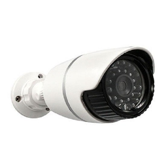 Provideo, Conqueror Fake Security CCTV Surveillance Camera, Dummy Indoor / Outdoor with Red LED Light