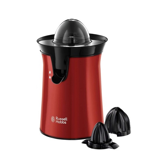 Russell Hobbs, Desire Citrus Press Juicer, 60 Watts, 2 Accessories, Red