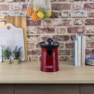 Russell Hobbs, Desire Citrus Press Juicer, 60 Watts, 2 Accessories, Red
