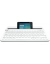 Logitech, Bluetooth Multi-Device Keyboard, White