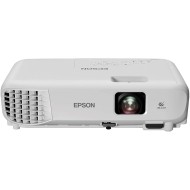 Epson, EB-E01 3LCD, 3300 Lumens, Easy Alignment, Up to 18 years Lamp Life, Portable XGA Projector, White