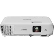 Epson, EB-E01 3LCD, 3300 Lumens, Easy Alignment, Up to 18 years Lamp Life, Portable XGA Projector, White