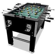 Soccer Table, Black