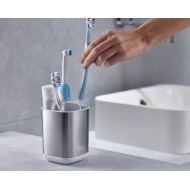 Joseph Joseph, EasyStore™ Steel Toothbrush Holder