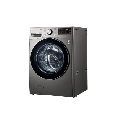 LG 15 KG Front Load Washing Machine, Silver