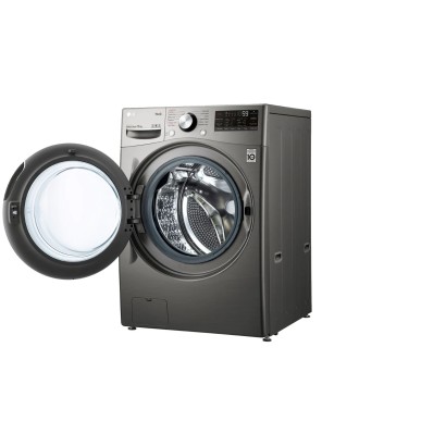 LG 15 KG Front Load Washing Machine, Silver