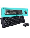 Logitech, Wireless Keyboard & Mouse Combo, Black