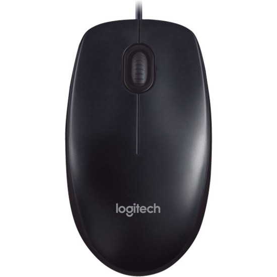 Logitech, Optical Mouse USB, Black