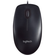 Logitech, Optical Mouse USB, Black