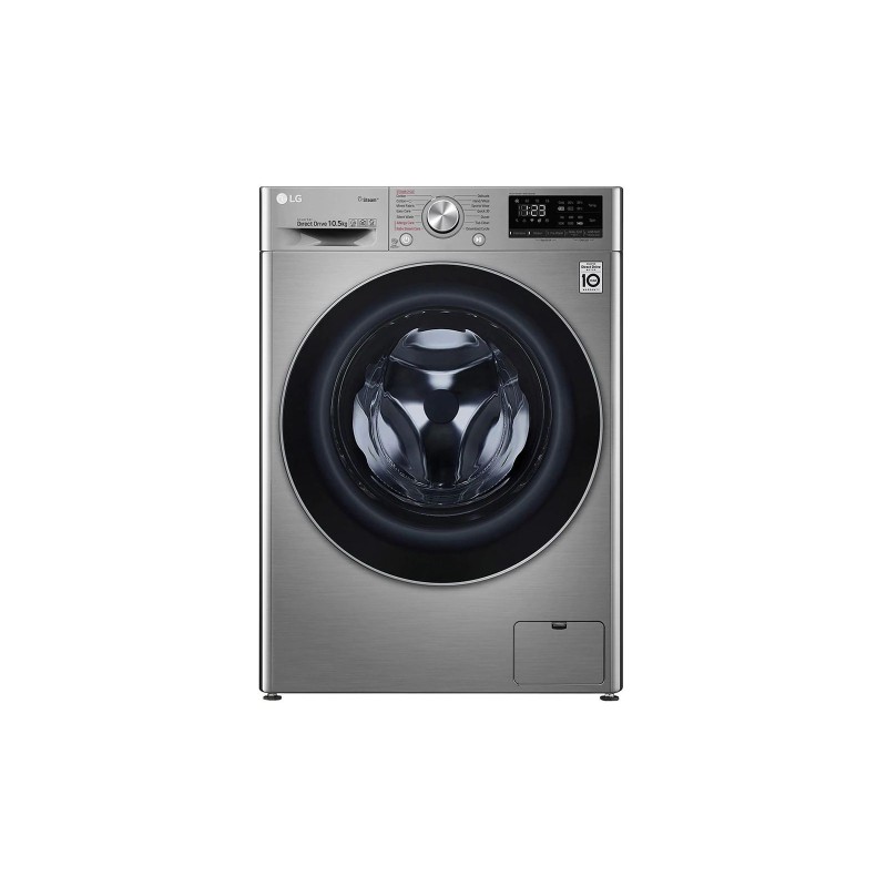 LG 10.5 KG Front Load Washing Machine, 1400 RPM, Silver