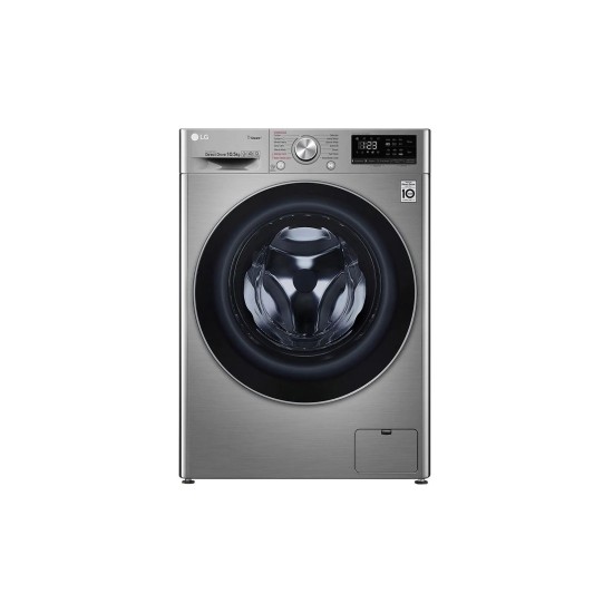 LG 10.5 KG Front Load Washing Machine, 1400 RPM, Silver