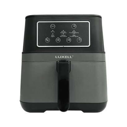 Luxell XL Fast Air Fryer, 7.5 L, 1800 Watts, Black & Grey