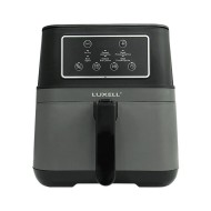 Luxell XL Fast Air Fryer, 7.5 L, 1800 Watts, Black & Grey