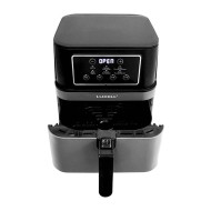 Luxell XL Fast Air Fryer, 7.5 L, 1800 Watts, Black & Grey