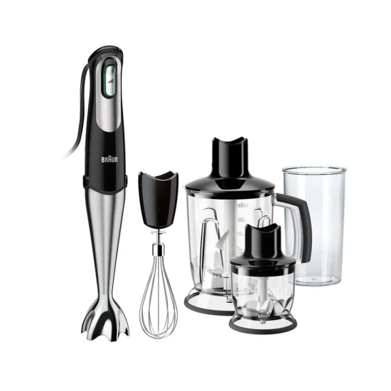 Braun MultiQuick 7 Hand Blender, 1000 Watts, Stainless Steel