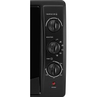 Black & Decker, Toaster Oven with Double Glass & Rotisserie, 45 L, 1800 Watts, Black