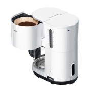 Braun, Breakfast 1 Coffee Maker, 10 Cups, White