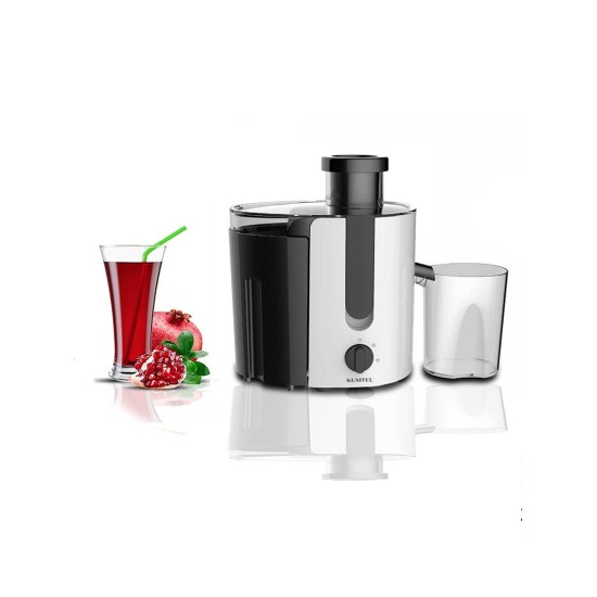 Kumtel, Juice Extractor, 400 Watts, Black / White