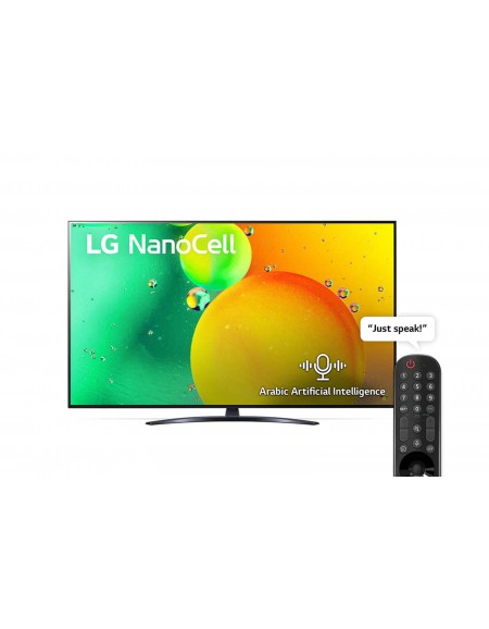 LG, Nano Cell TV, 55 Inches, Cinema Screen Design, 4K Active HDR, WebOS Smart AI ThinQ