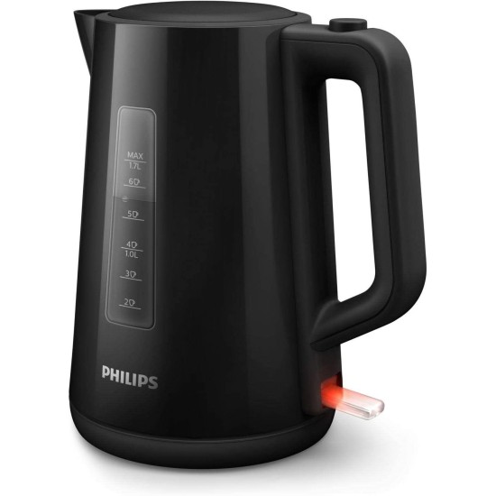 Philips, Electric Kettle, 2200 Watts, 1.7 L, Black