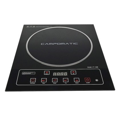 Campomatic Small Electric Burner, 26 CM, Black