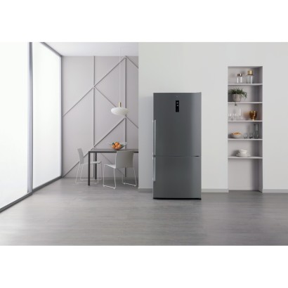 Whirlpool, Freestanding Fridge Freezer, No Frost, Silver
