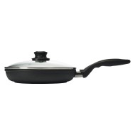 Swiss Diamond, Nonstick Fry Pan With Glass Lid, 26 CM, Black