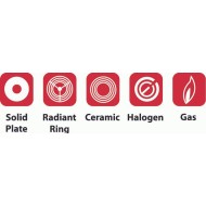 Swiss Diamond, Nonstick Roaster With Glass Lid, Black