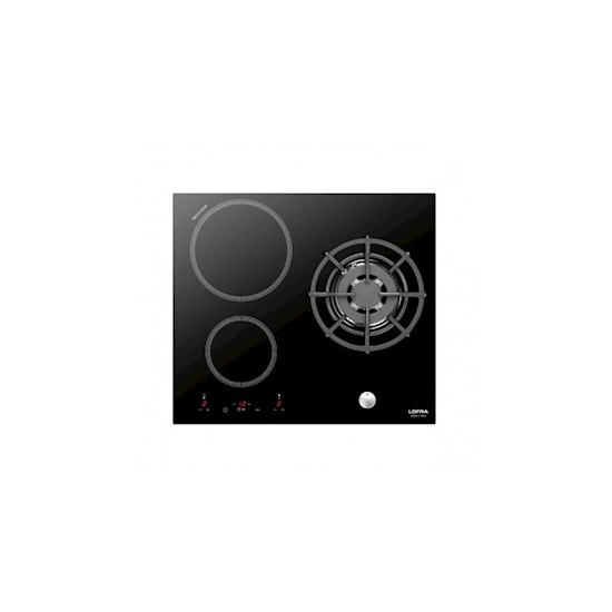 Lofra, Built-In Hob, Gas-Electric Heating, 60 CM, Black