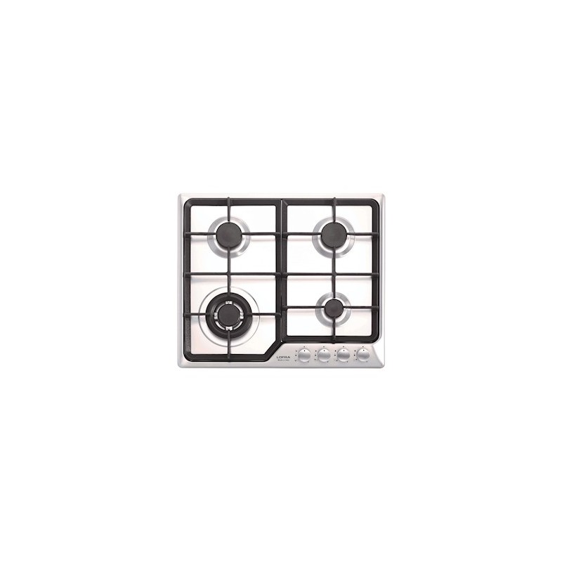 Lofra, Artes Gas Hob, 60 CM, 4 Burners, Stainless Steel