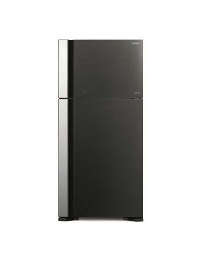 Hitachi, Top Mount Refrigerator, 760 L, Glass Inox