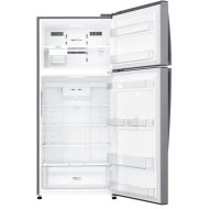 LG, Top Mount Refrigerator, Smart Inverter Compressor, 25 Cubic Feet, Dark Graphite Color