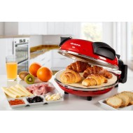 Ariete, Pizza in 4 Minutes Multi-use Pizza Oven, 1200 Watts, Black / Red