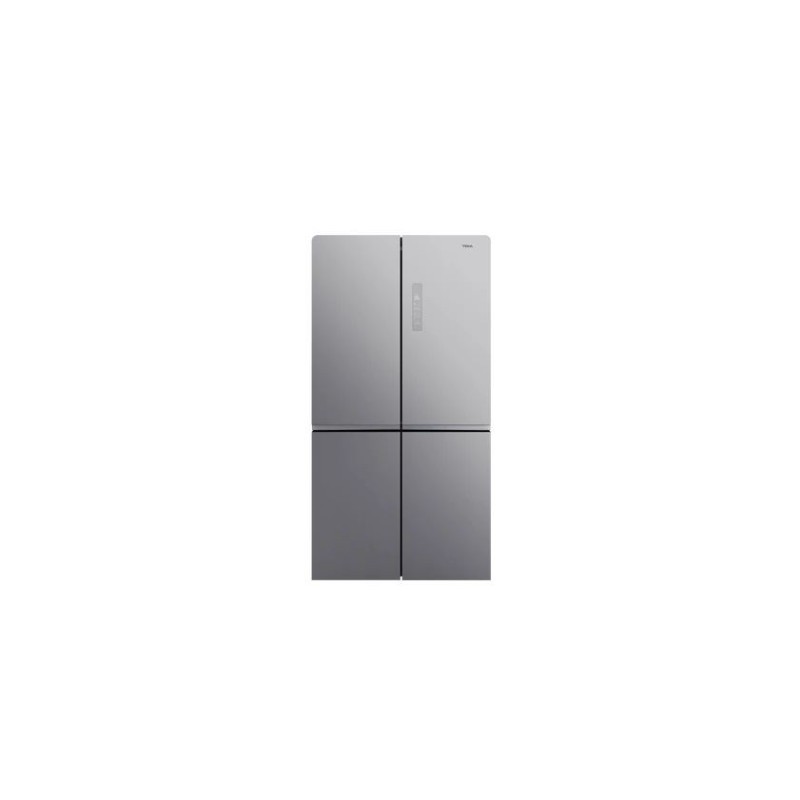 Teka, Side by Side Refrigerator, 193 CM, 4 Doors, Inverter, Stainless Steel