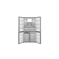 Teka, Side by Side Refrigerator, 193 CM, 4 Doors, Inverter, Stainless Steel