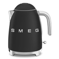 Smeg, 50's Style Aesthetic Electric Kettle, 1.7 L, Black Matt