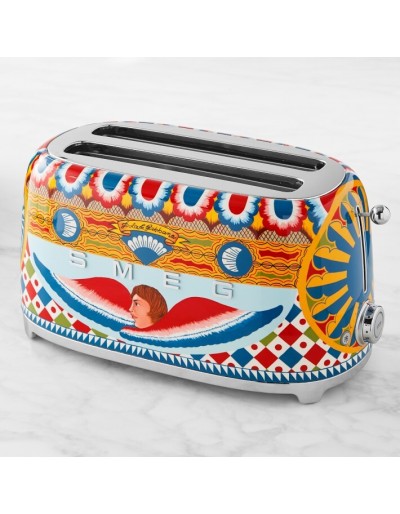 Smeg, " Sicily Is My Love" Dolce & Gabbana Toaster, 4 Slices