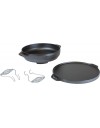 Lodge, Cast Iron Cook-It-All Kit, 5 Pieces, Heavy Duty, Black