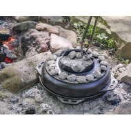 Lodge, Cast Iron Cook-It-All Kit, 5 Pieces, Heavy Duty, Black